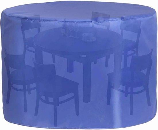 Famanu waterdichte beschermhoes voor ronde tuinmeubels, 100 x 227 cm