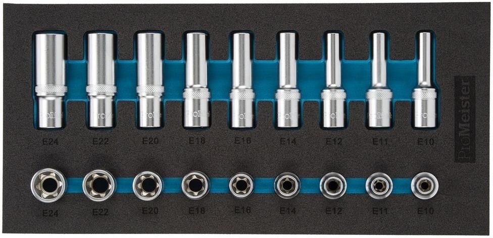 ProMeister PT915018 Socket set