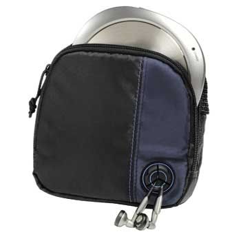 Hama CD Player Bag for Player and 3 CDs, black/blue 00033716