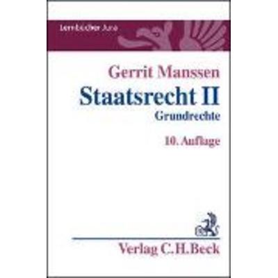 Staatsrecht II, Taschenbuch von Gerrit Manssen, C. H. Beck