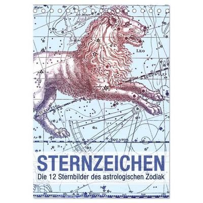 Sternzeichenkalender (Tischkalender 2026 DIN A5 hoch), CALVENDO Monatskalender