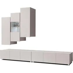 WOHNWAND Kossana 11 Beige 300/142/43 cm Design