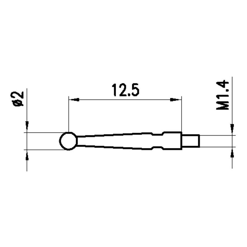 Sylvac Messeinsatz M1.4 (905.2241)