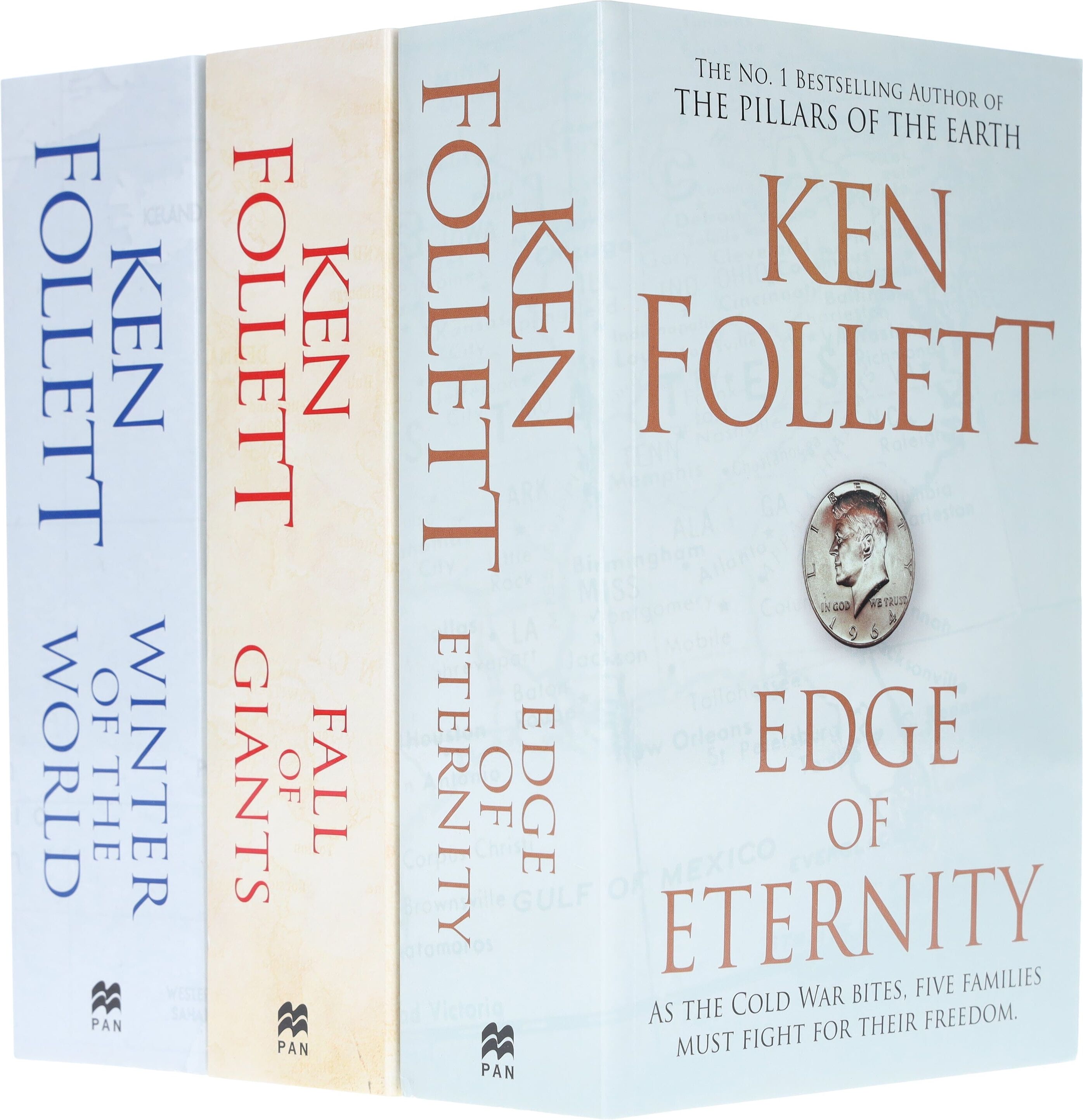 Century Trilogy by Ken Follett 3 Books Collection Set - Fiction - Paperback Pan Macmillan