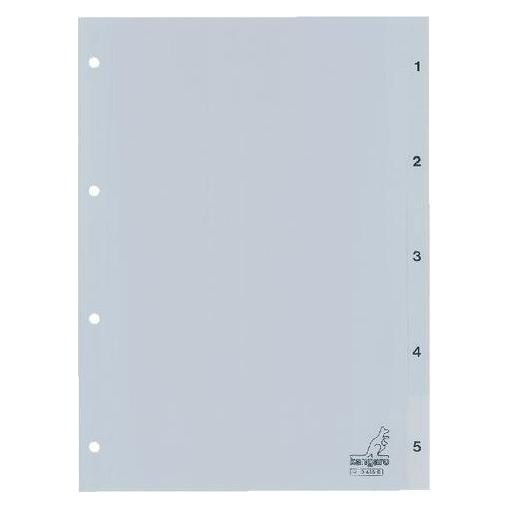 Kangaro Presentation ring binder A4 4-rings D-20mm grey /Stationary (G405C)