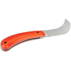 Bahco, Gartenhandwerkzeug, Klappbare Hippe mit Kunststoffgriff, 190 mm