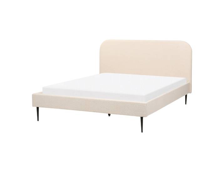 POLSTERBETT 160/200cm Helles Beige Flayat