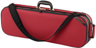 Super Light Oblong Violin Case 4/4 BU Burgundy