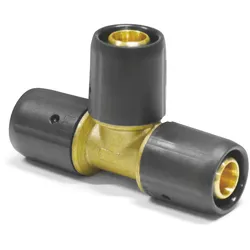 Sanpro Steckfitting T-Stück gleiche Abhänge - DVGW, Größe 16x2