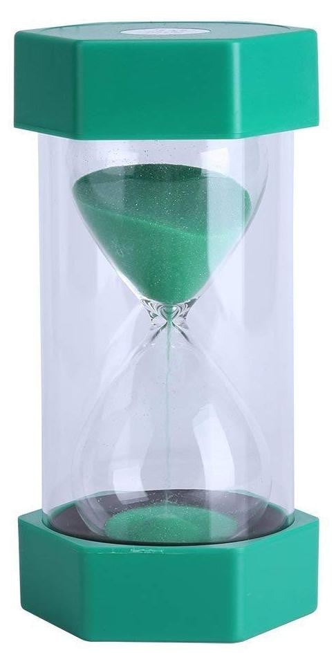 Dripio Zandloper Timer 10 minuten Groen