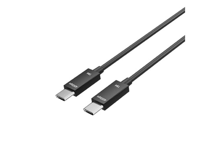 USB-C®-aansluitkabel, Type C-connector naar Type C-connector, TB4, UltraFlex, 0,50 m