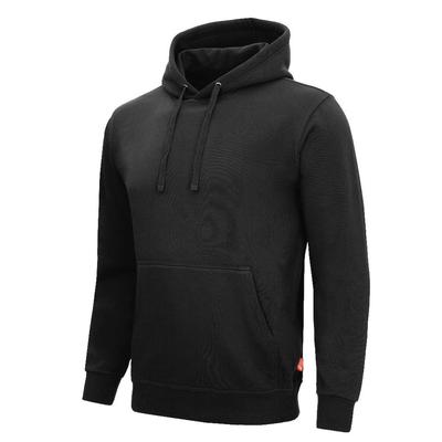 AS Arbeitsschutz Nitras Motion Tex Light Kapuzenpullover | Gr. 3XL | schwarz | Arbeitspullover