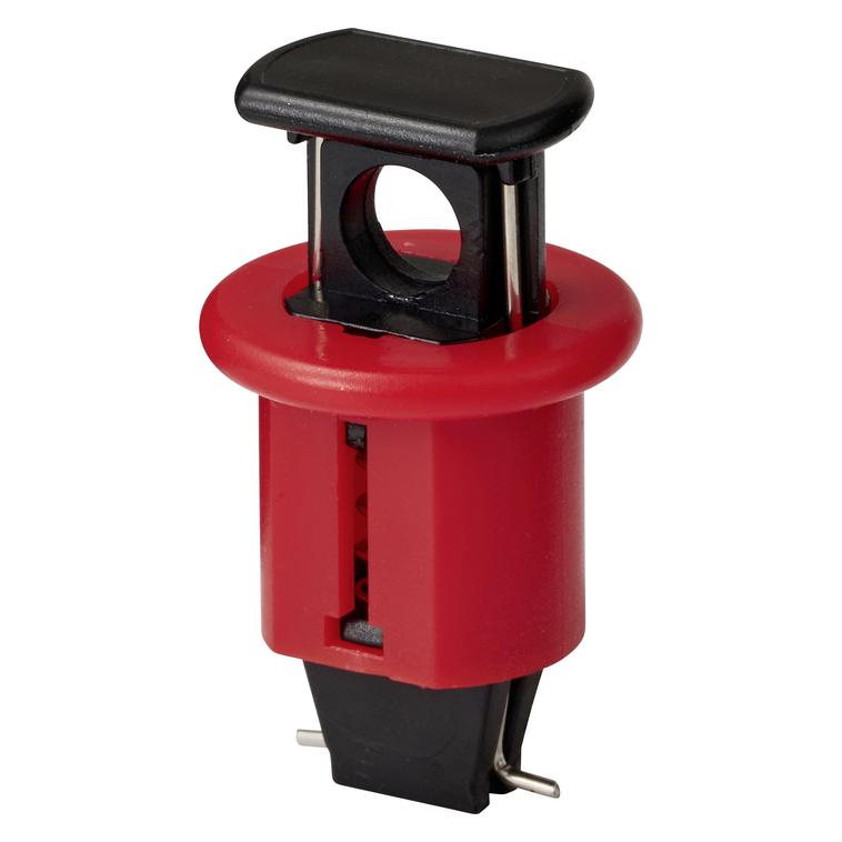 Sygonix SY-6872530 Verriegelung 24 mm Rot/Schwarz Universal Verriegelung Lei (SY-6872530)