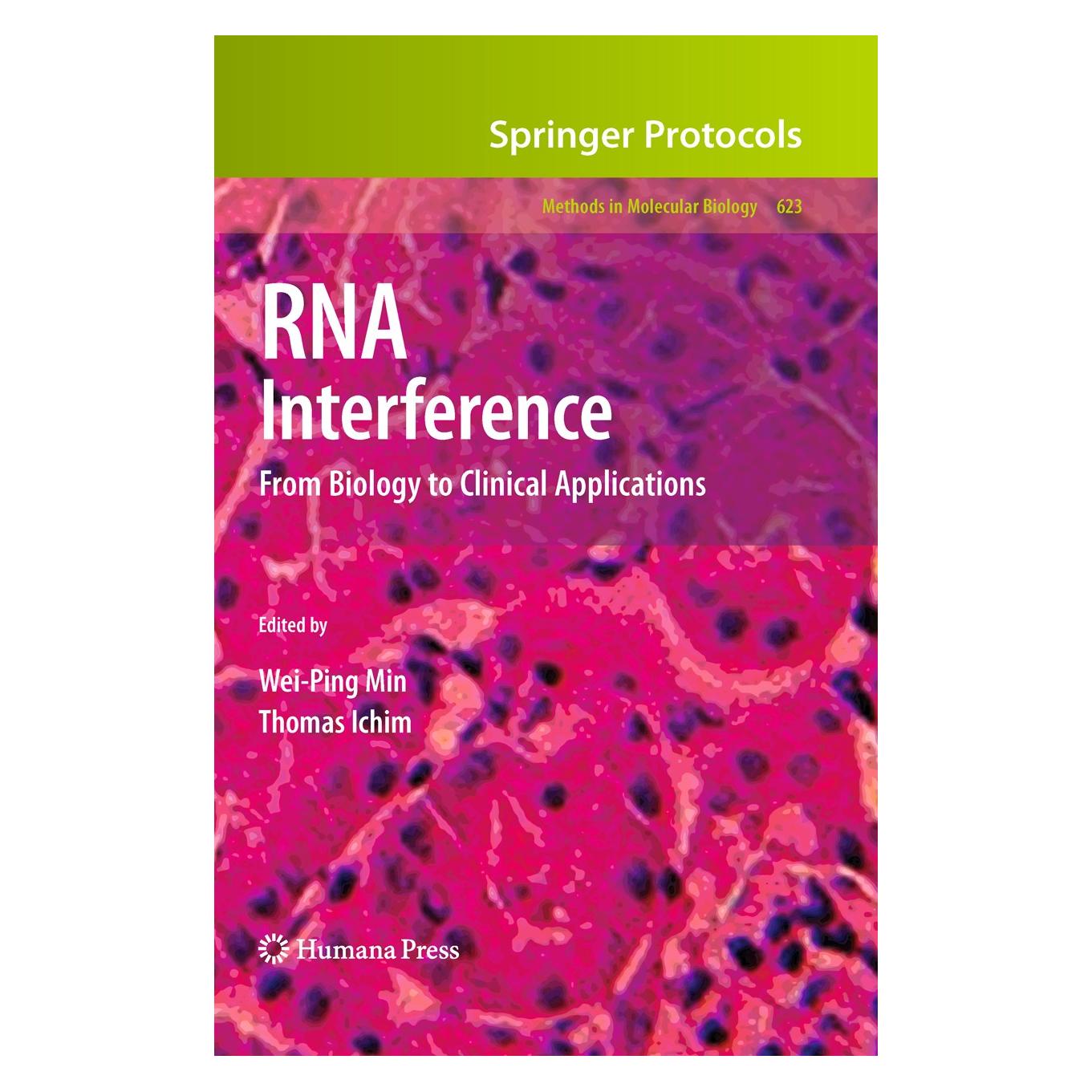 Springer RNA Interference (Englisch, Hardcover, Thomas Ichim, Wei-Ping Min) (9781607615873)