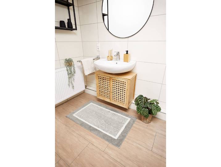 Tapis de bain Maui 40 x 60cm Gris/Gris