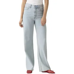 Levi's Ribcage Jeans mit weitem Bein in Bleached-W25 / L30