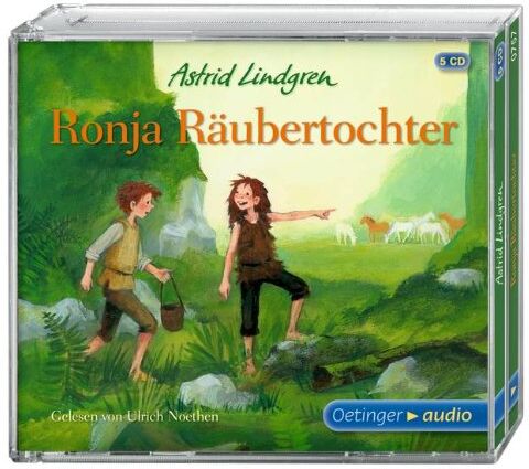 Astrid Lindgren - Ronja Räubertochter (5 CD): Ungekürzte Lesung - Preis vom 09.10.2026 07:28:09 h