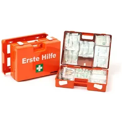 Erste Hilfe Koffer Leina Quick orange DIN 13157 Inhalt gemäß DIN 13157, ABS-Kunststoff, Erste Hilfe Betrieb