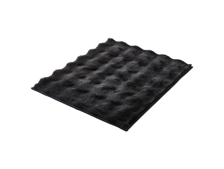 Tapis de bain Cloud 50 x 60cm Noir/Noir