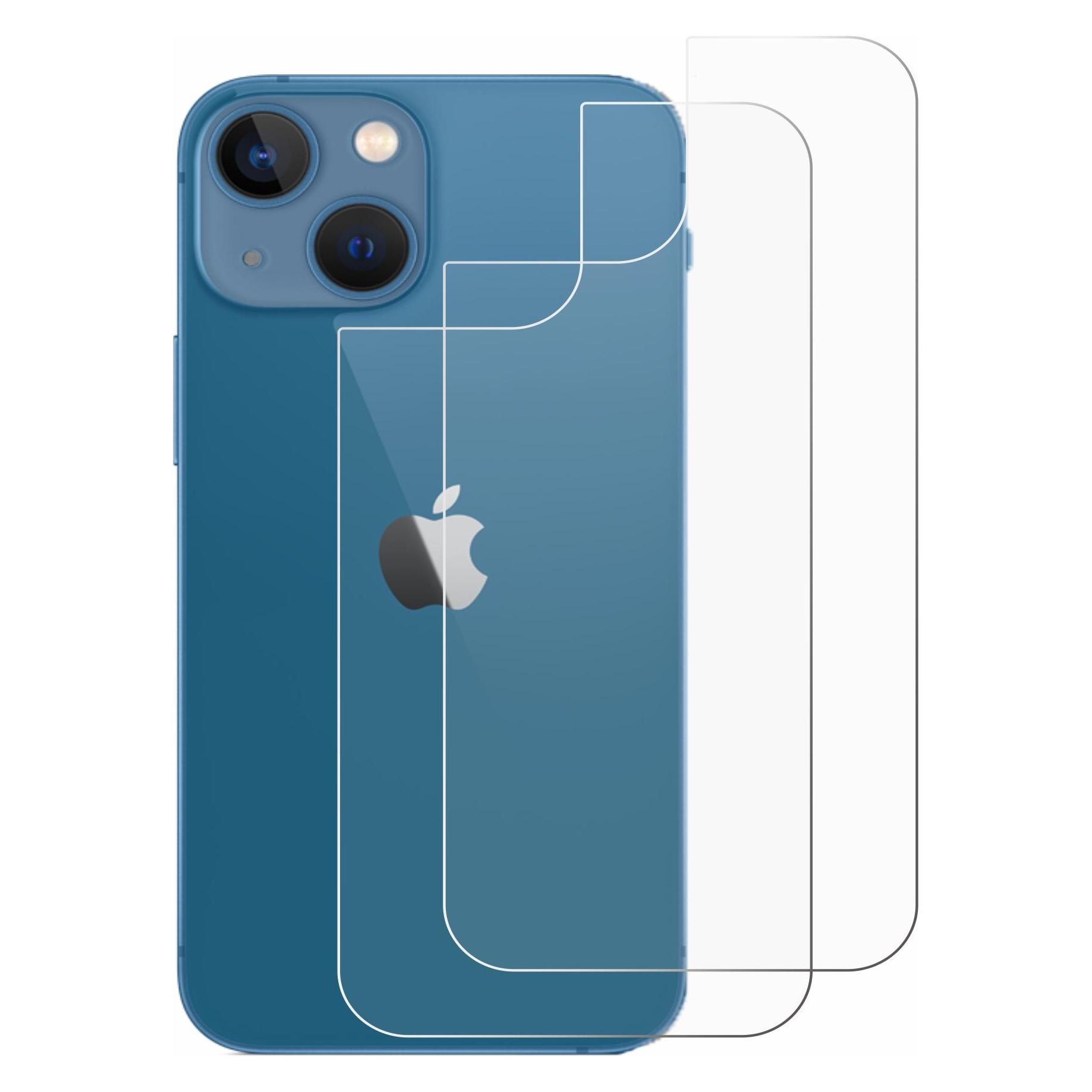 ScreenLeaf Schutzfolie für Apple iPhone 13 mini (Rückseite) Displayschutz Display Schutz Folie Klar T (Apple iPhone 13 mini) (6142921)