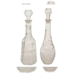 Kaemingk Karaffe Glas Glaskaraffe rund / eckig Ø 11 H37 cm 1 Stück
