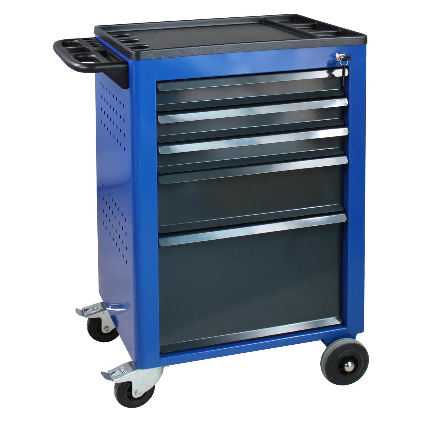 ADB Basic Werkstattwagen blau 5 Schubladen (5x) (21039)