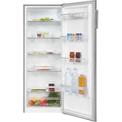 Exquisit EXQ KS320-V-H-040E, Kühlschrank Freistehend, Silber