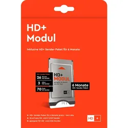 HD+ Modul inkl. 6 Monate Sender-Paket & UHD-Sender