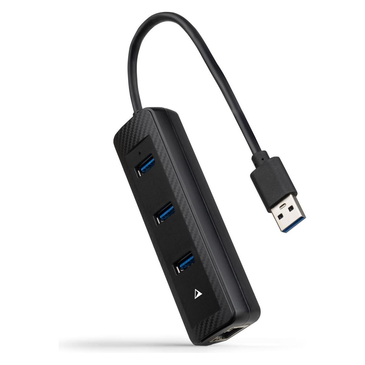 Nanocable Hub USB 10.16.4604 Schwarz (USB-C, 1 Port) (10.16.4604)