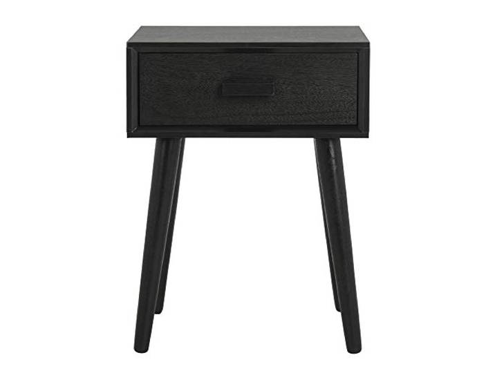 SAFAVIEH Modern Akzent-Tische aus Holz, Schwarz, 40 x 30 x 55 cm
