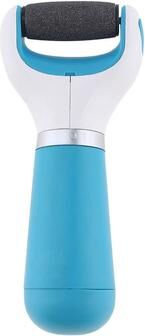 Inspired Living SmoothStep Electric Foot File Rechargeable Callus Remover Pedicure Tool For Soft Healthy Feet blue