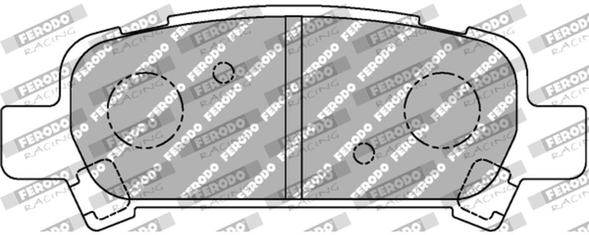 Bremsbelagsatz FERODO FCP1333H