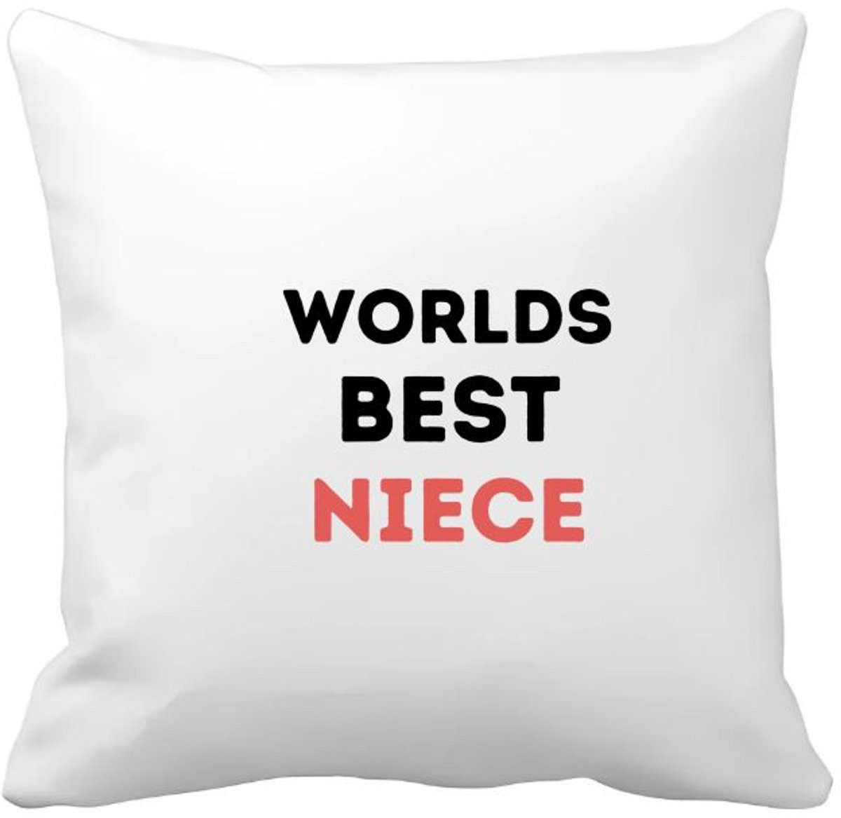 Akyol Kussenhoes Worlds Best Niece - 40 x 40 cm