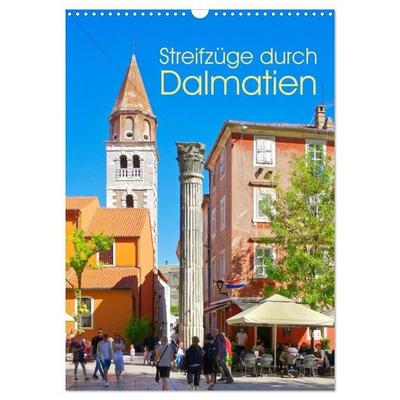 Streifzüge durch Dalmatien (Wandkalender 2027 DIN A3 hoch), CALVENDO Monatskalender