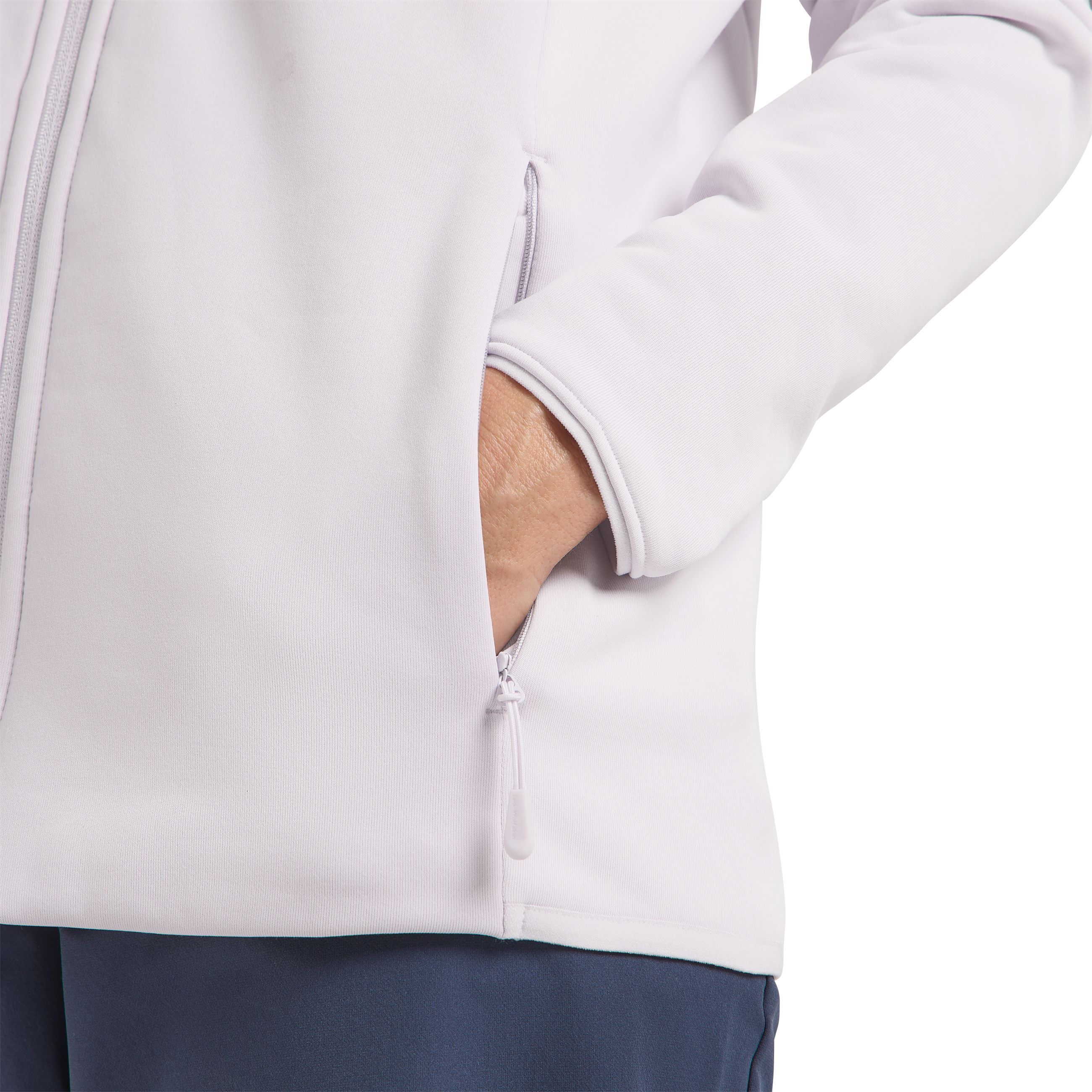 Fleecejacke JACK WOLFSKIN "BAISELBERG FZ W", Damen, Gr. S (36), lila (pale, lavendar), Obermaterial: 95% Polyester, 5% sonstige Fasern. Futter: 100% Polyester, Jacken Fleecejacke, mit weicher, geschmeidiger Oberfläche, atmungsaktiv, wärmend pale, lavendar