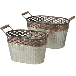 Boltze Pflanztopf Riposo 2er Set