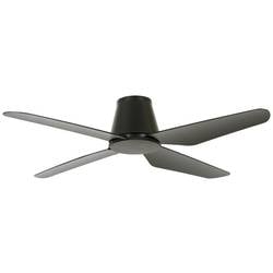 Lucci AIR Aria CTC Deckenventilator 47 W (Ø x H) 122 cm x 20 cm Schwarz mit Fernbedienung 213000
