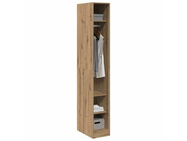 Garde-robe contemporaine - VIDAXL - Chêne artisanal - Bois d'ingénierie - 30x50x200 cm - Grand espace de rangement