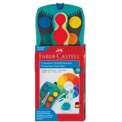 Faber-Castell (Schule) Farbkasten »Connector« 12 Farben