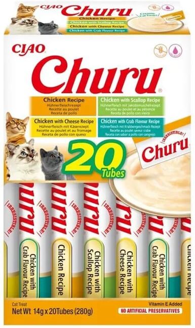 Churu Cat Variedades De Pollo 20 Unds 14g