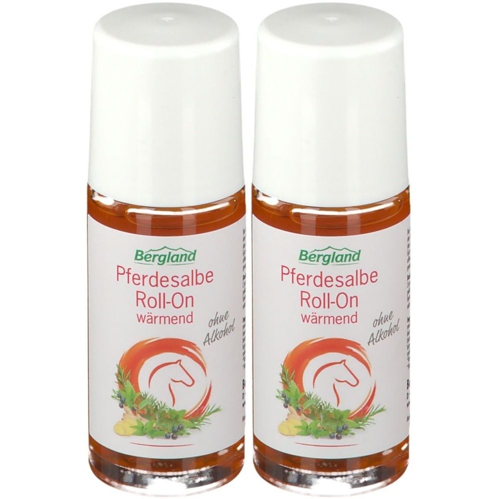 Pferdesalbe Roll-on wärmend 2x 2x50 ml Roller