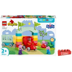 LEGO DUPLO Peppa Wutz 10466 Zugfahrt mit Opa, Spielzeug mit Figuren