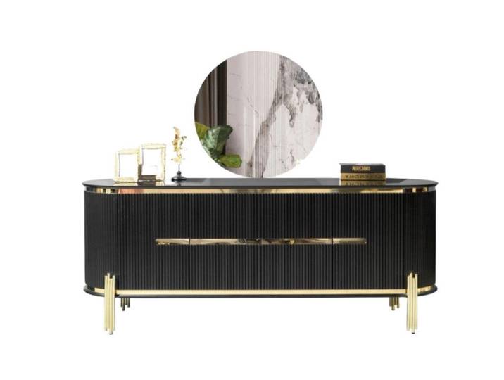 Xlmoebel Sideboard Elegantes Designer-Wohnzimmermöbel aus hochwertigen Materialien (Sideboard, Sideboard), Hergestellt in Europa