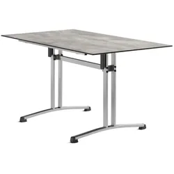 Sieger Gastro-Tisch Polytec Platte   , grau , Maße (cm): B: 140 H: 73