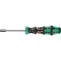 WERA 05051517001 - Kombi-Ratschenschrauber mit 6 Bits
