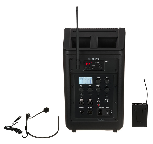 LD Systems ANNY 8 BPH B5 nero