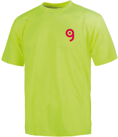 T-shirt alta visibilità Poliestere Manica corta Personalizzate o neutre Workteam