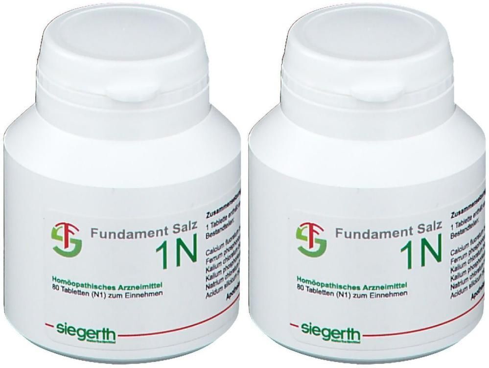 Fundament Salz FUNDAMENT-Salz I N Tabletten 2x 2x80 St
