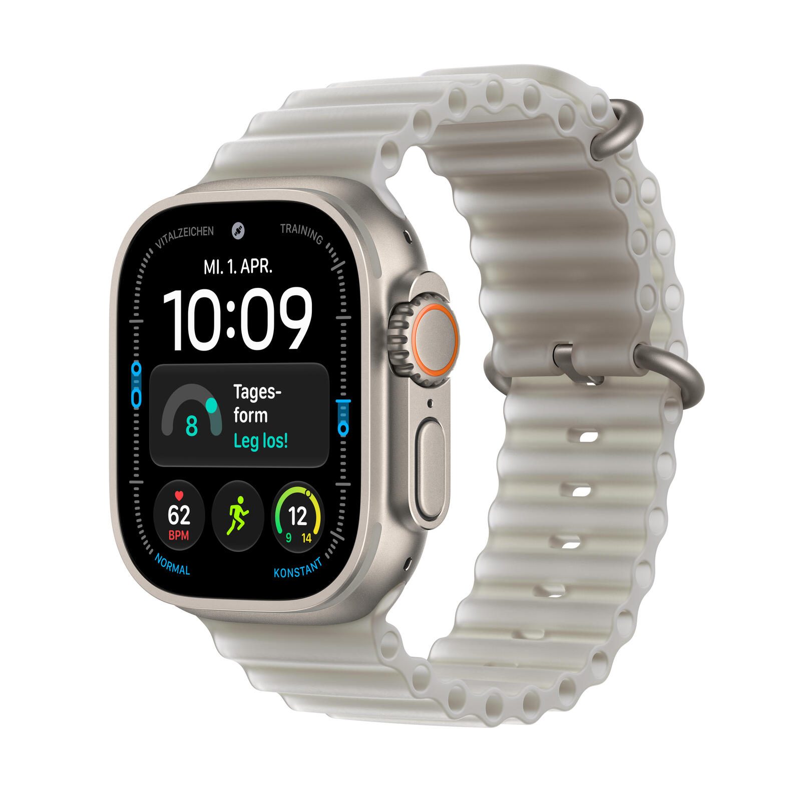 Apple Watch Ultra 4 Titan Natur (GPS + Cellular) 49mm MJAD4QF/A