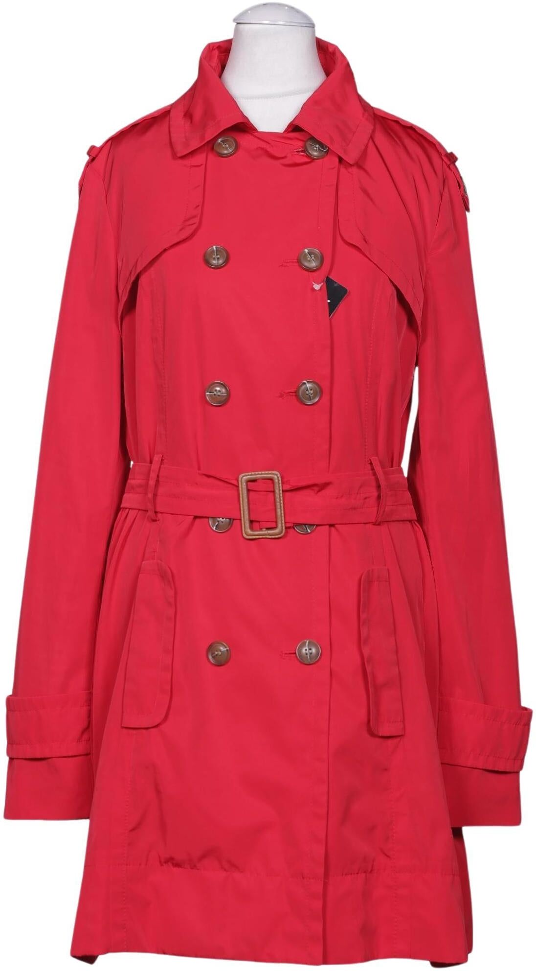 Mango Damen Mantel, Rot, Gr. S, Synthetik - Second Hand
